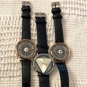 Modern Classy Watch Bundle (NEEDS BATTERY CHANGE)